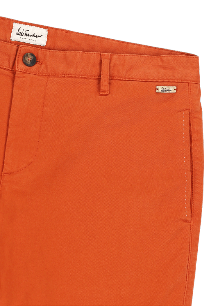 Luis Trenker Pantaloni In Gabardine Di Cotone Modello Lubono