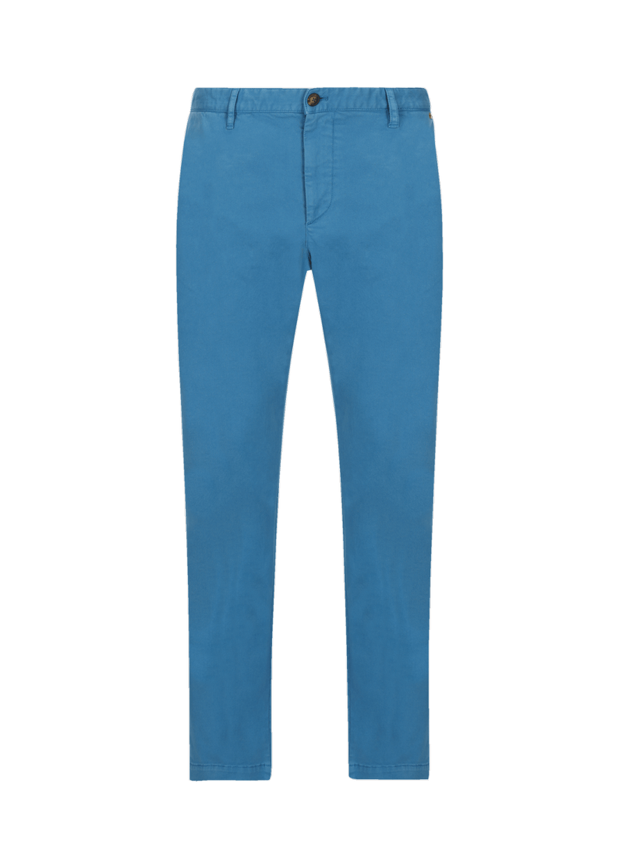 Luis Trenker Pantaloni In Gabardine Di Cotone Modello Lubono