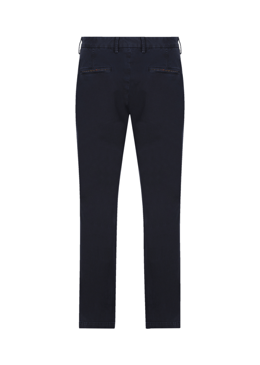 Luis Trenker Pantaloni In Gabardine Di Cotone Modello Luboris