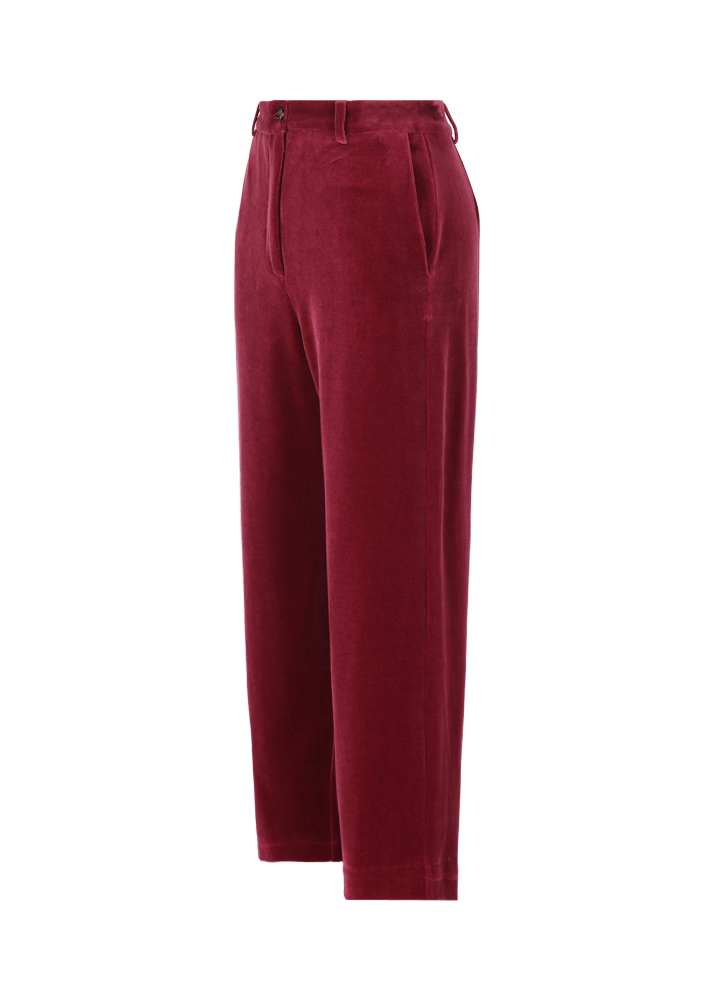 Luis Trenker Pantaloni In Jersey Di Velluto Lulottie