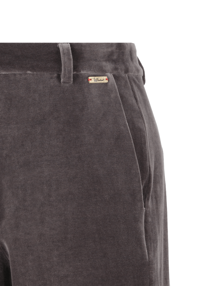 Luis Trenker Pantaloni In Jersey Di Velluto Lulottie