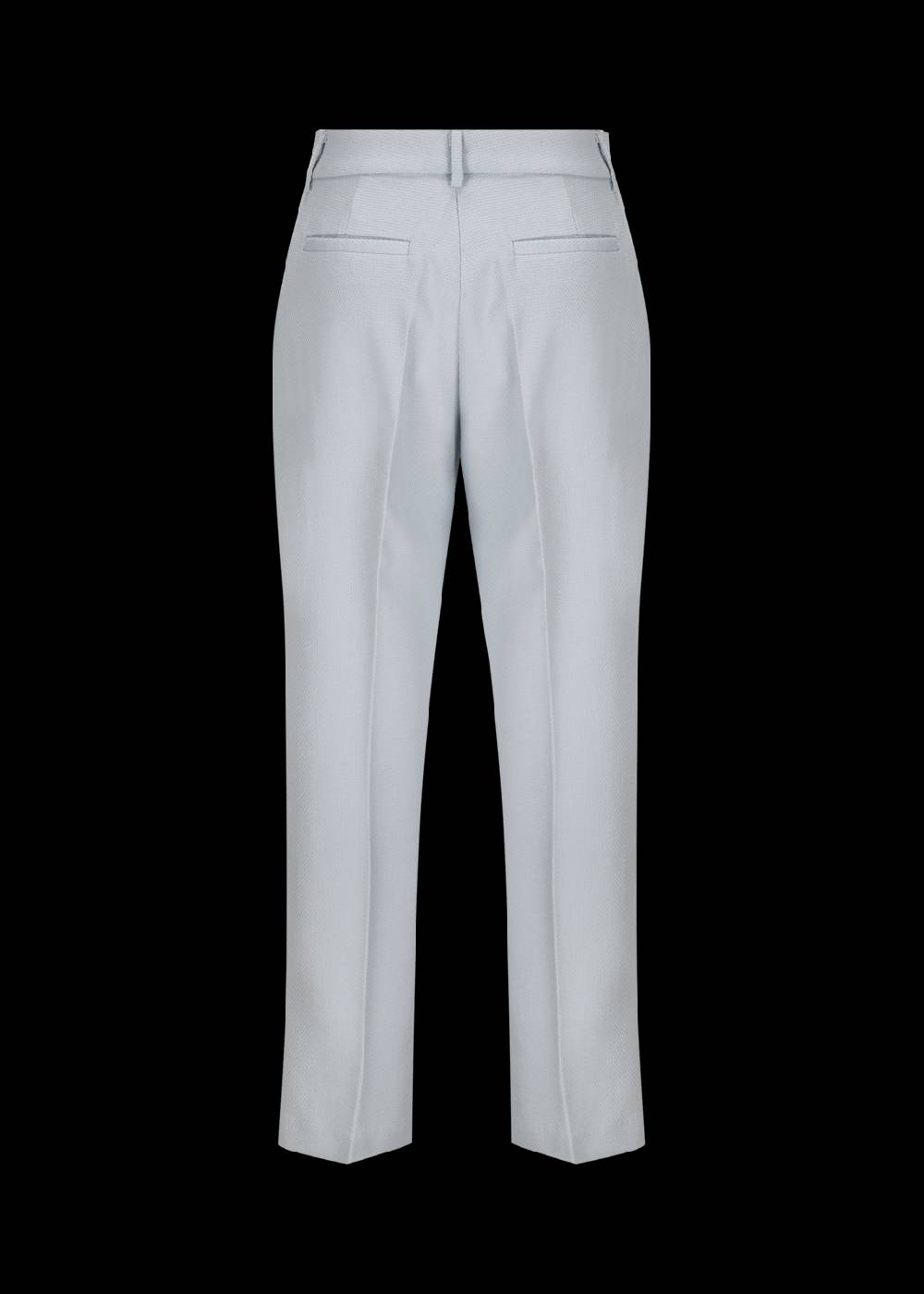 Luis Trenker Pantaloni In Piqué Con Taglio Cigarette Cut Modello Luleonelle
