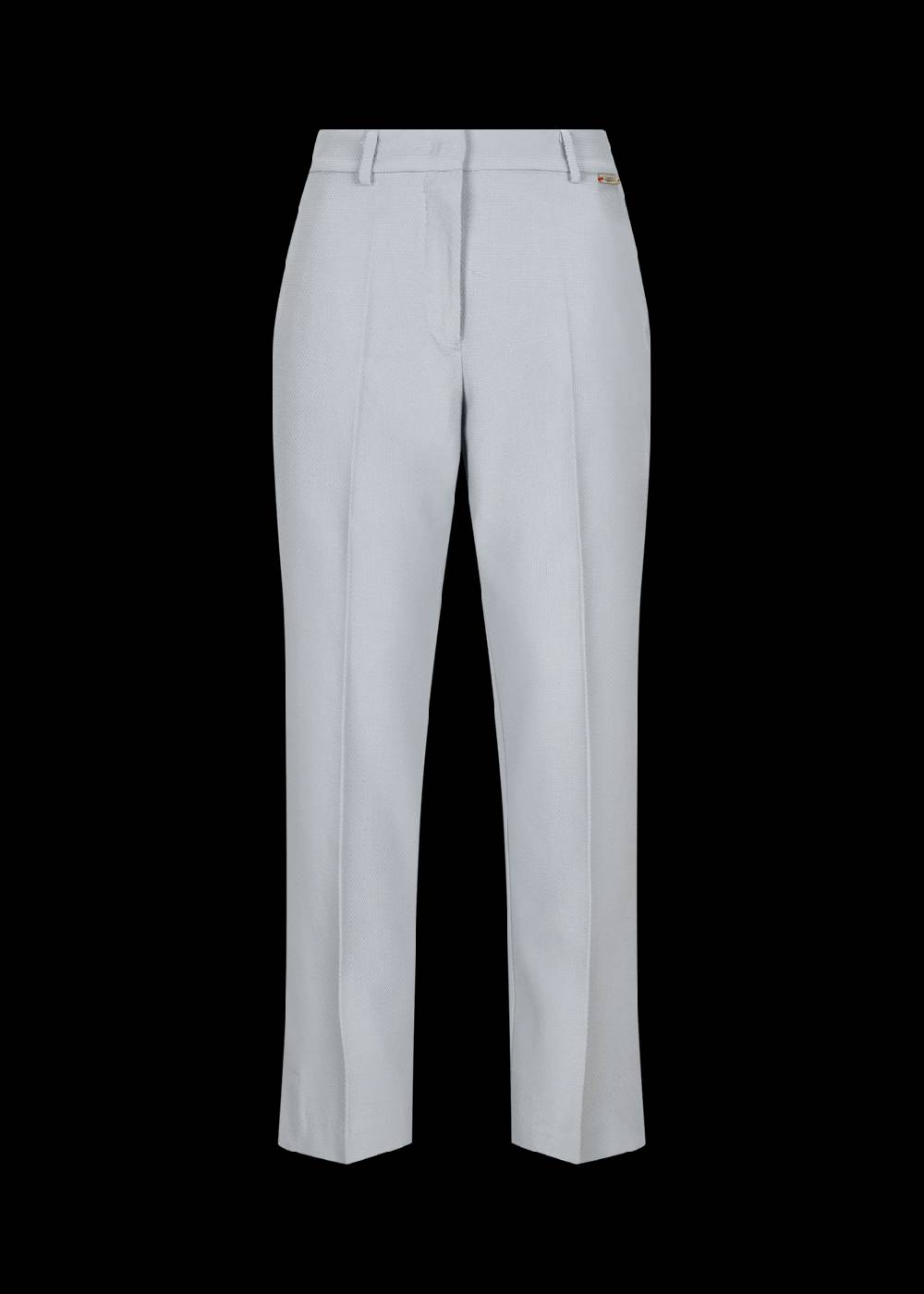 Luis Trenker Pantaloni in piqué con taglio Cigarette Cut modello Luleonelle