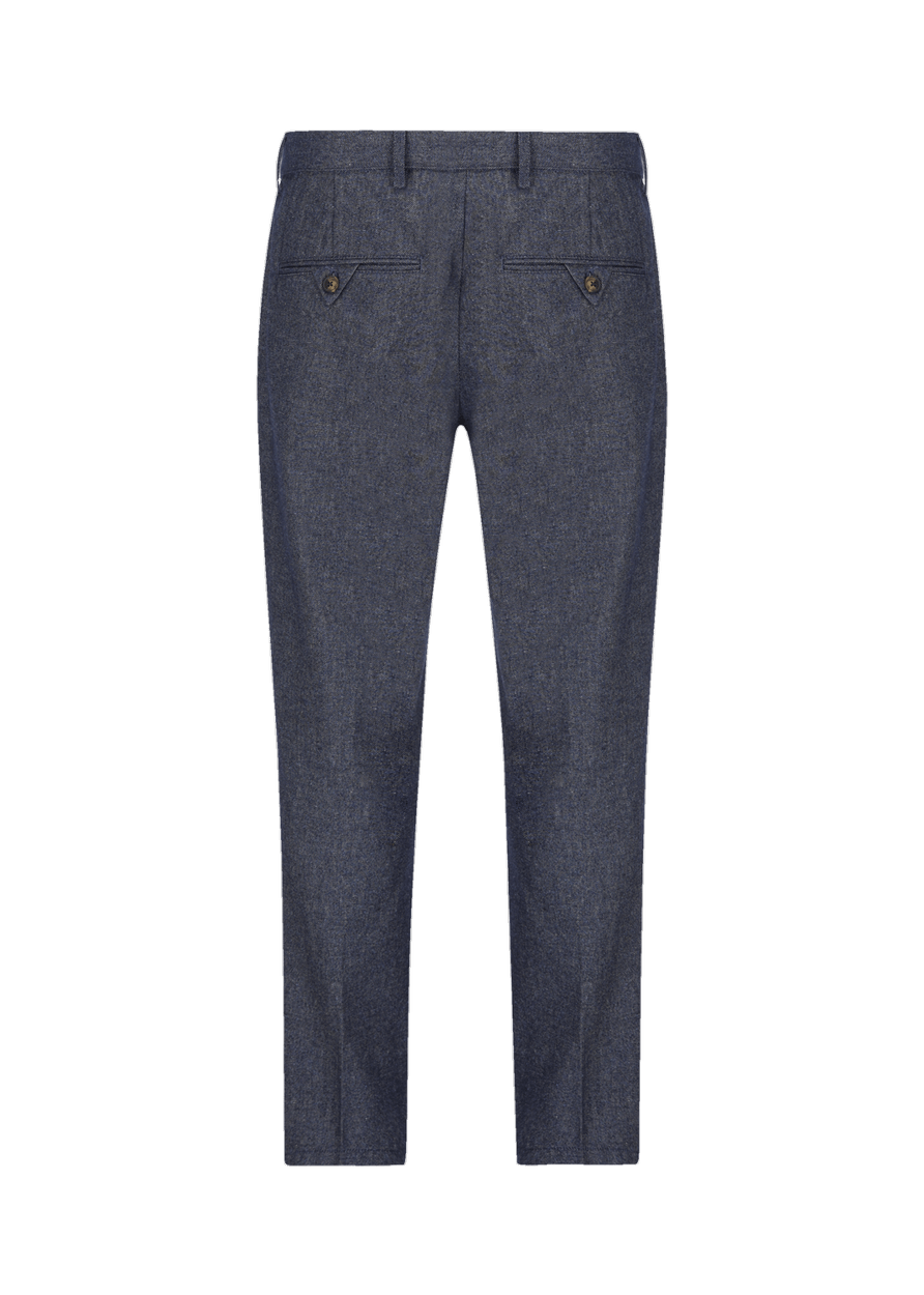 Luis Trenker Pantaloni In Tessuto Misto Lino E Lana Modello Lubrizz