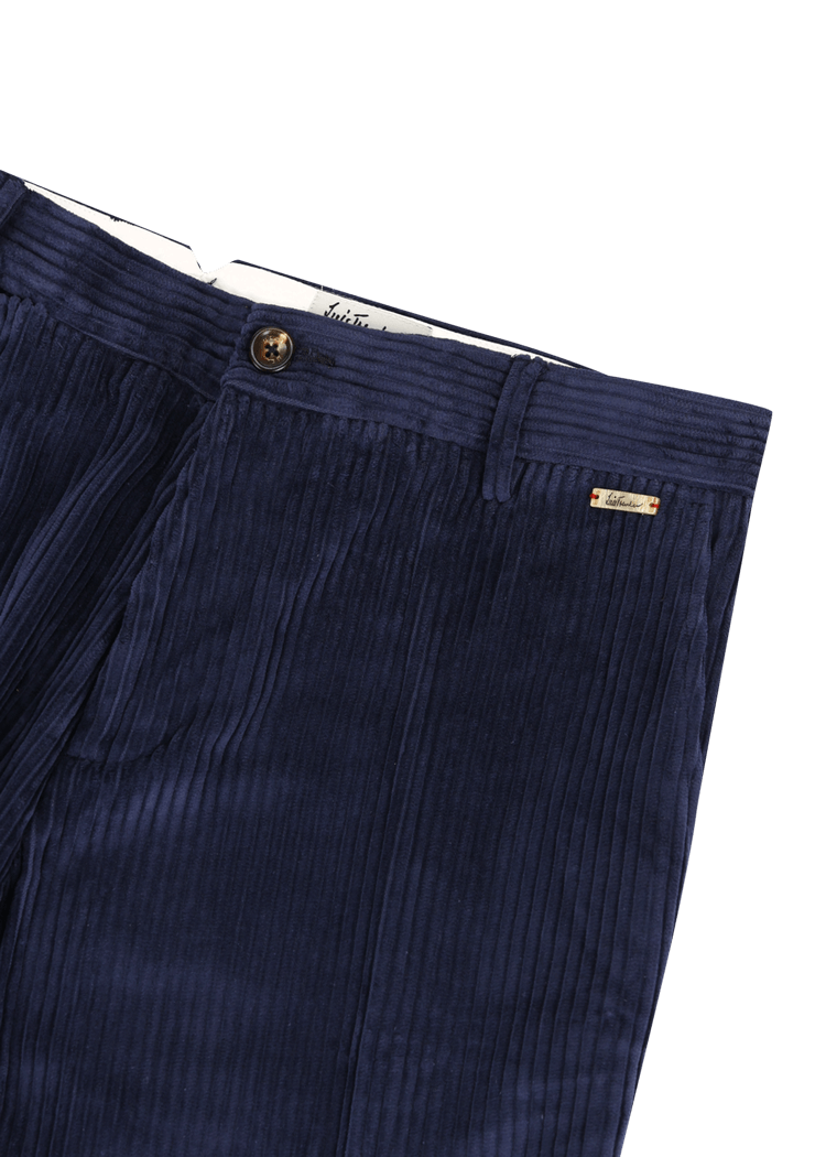 Luis Trenker Pantaloni In Velluto A Coste Modello Lubruneu