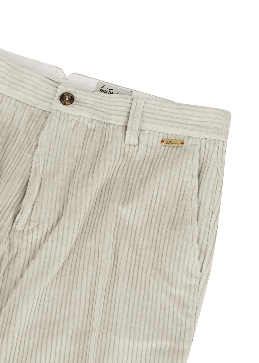 Luis Trenker Pantaloni In Velluto A Coste Modello Lubruneu