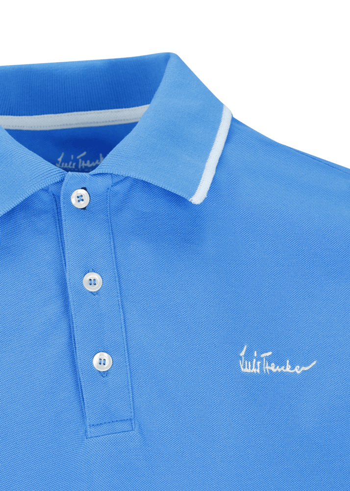 Luis Trenker Polo A Maniche Corte Modello Luberneto