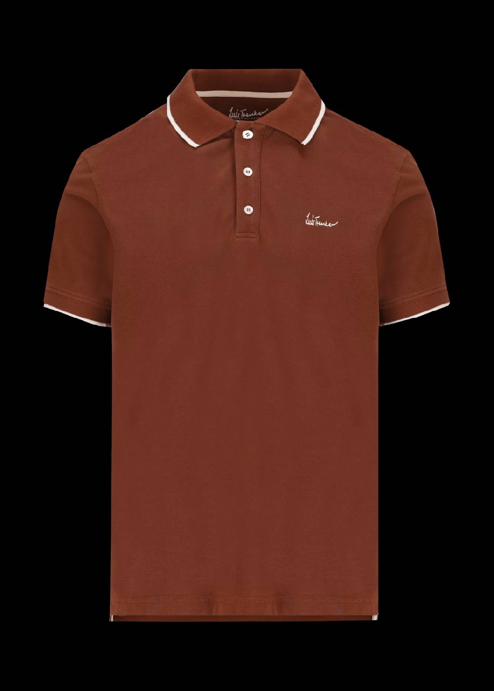 Luis Trenker Polo A Maniche Corte Modello Luberneto