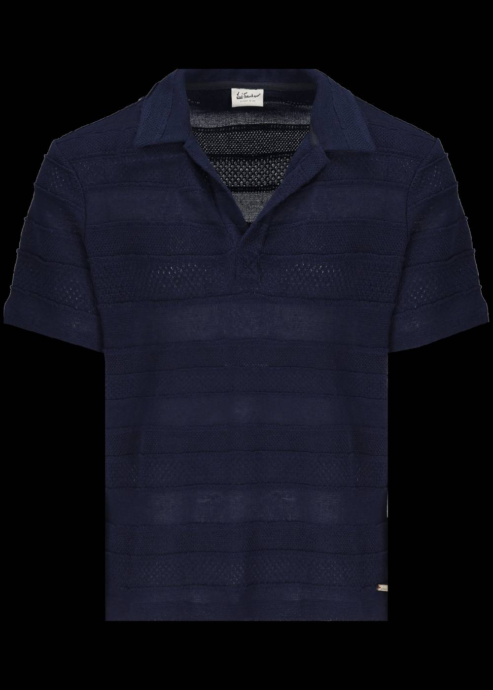 Luis Trenker Polo In Jersey Di Cotone Modello Lubarel