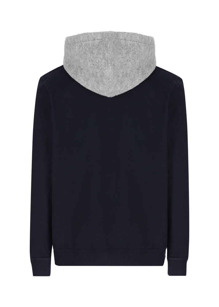 Luis Trenker Pullover Con Cappuccio E Logo Luphilipp