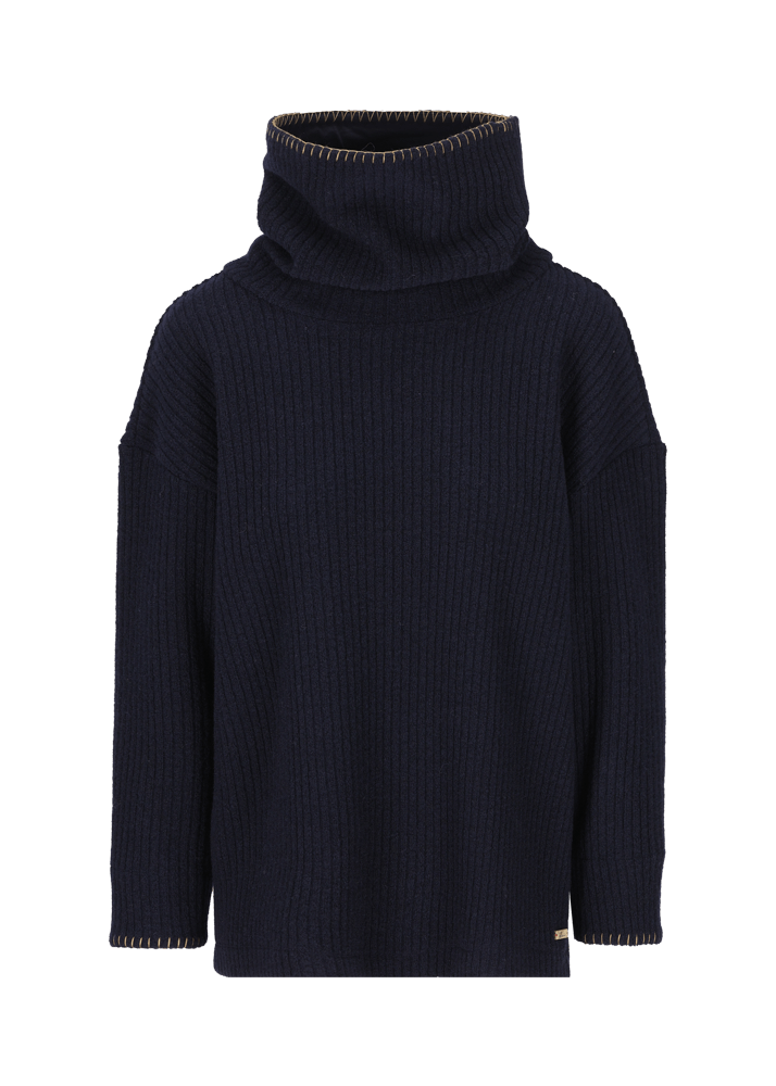 Luis Trenker Pullover In Jersey Di Pura Lana Vergine Luada