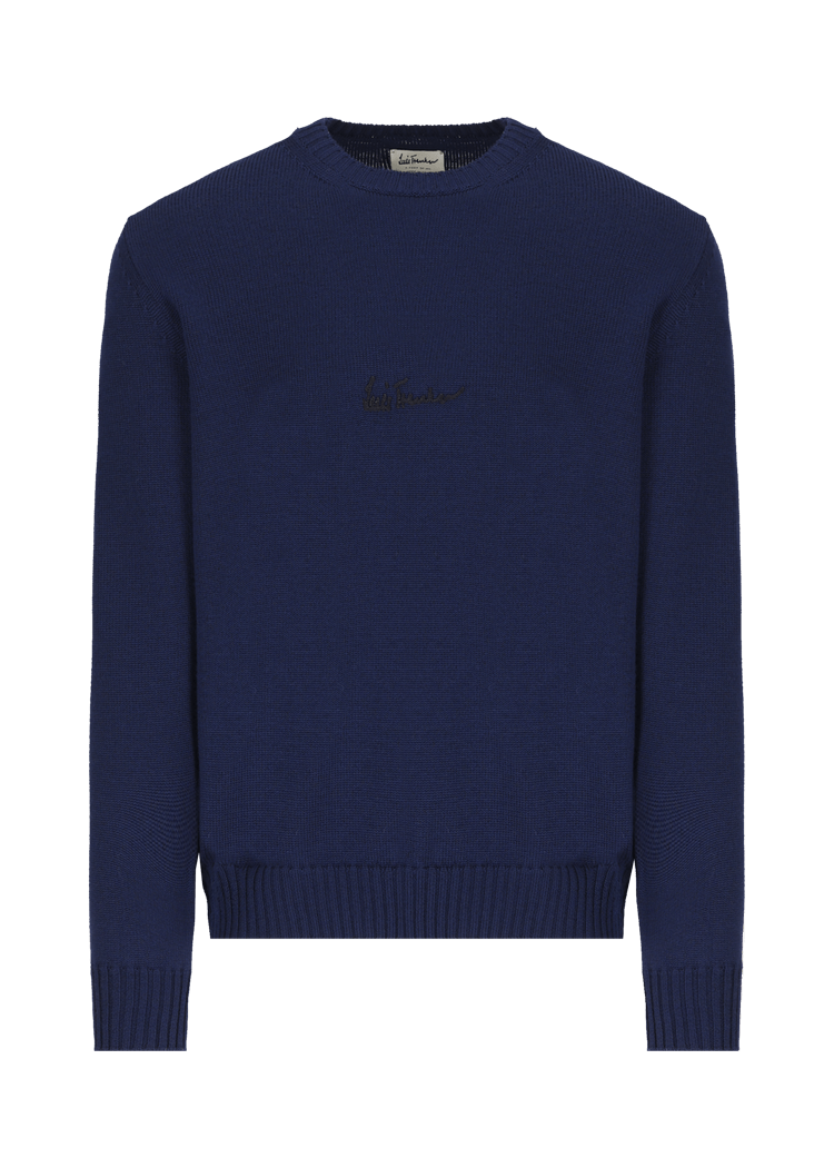 Luis Trenker Pullover lavorato a maglia in lana merino Luwietro