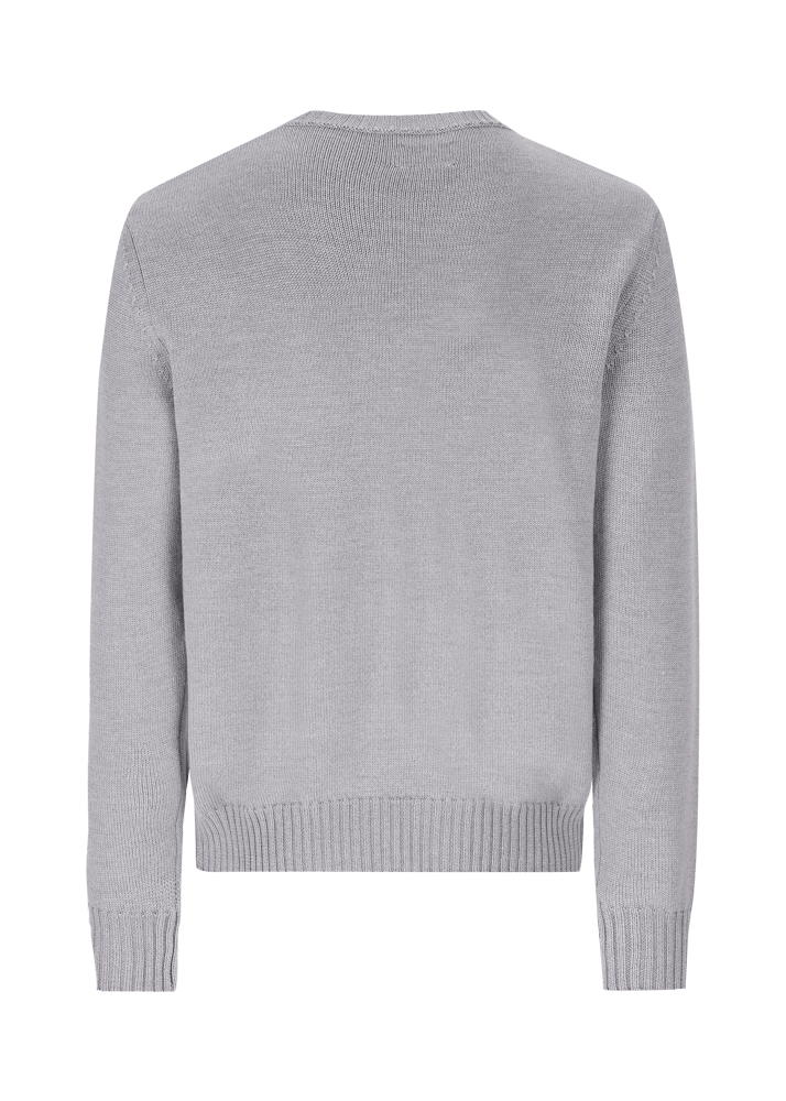 Luis Trenker Pullover Lavorato A Maglia In Lana Merino Luwietro