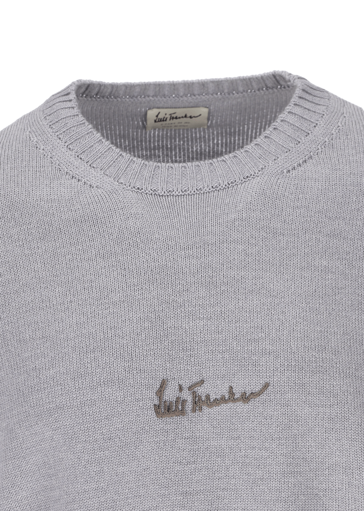 Luis Trenker Pullover Lavorato A Maglia In Lana Merino Luwietro