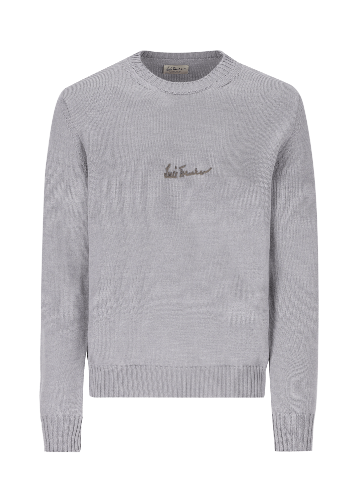 Luis Trenker Pullover lavorato a maglia in lana merino Luwietro