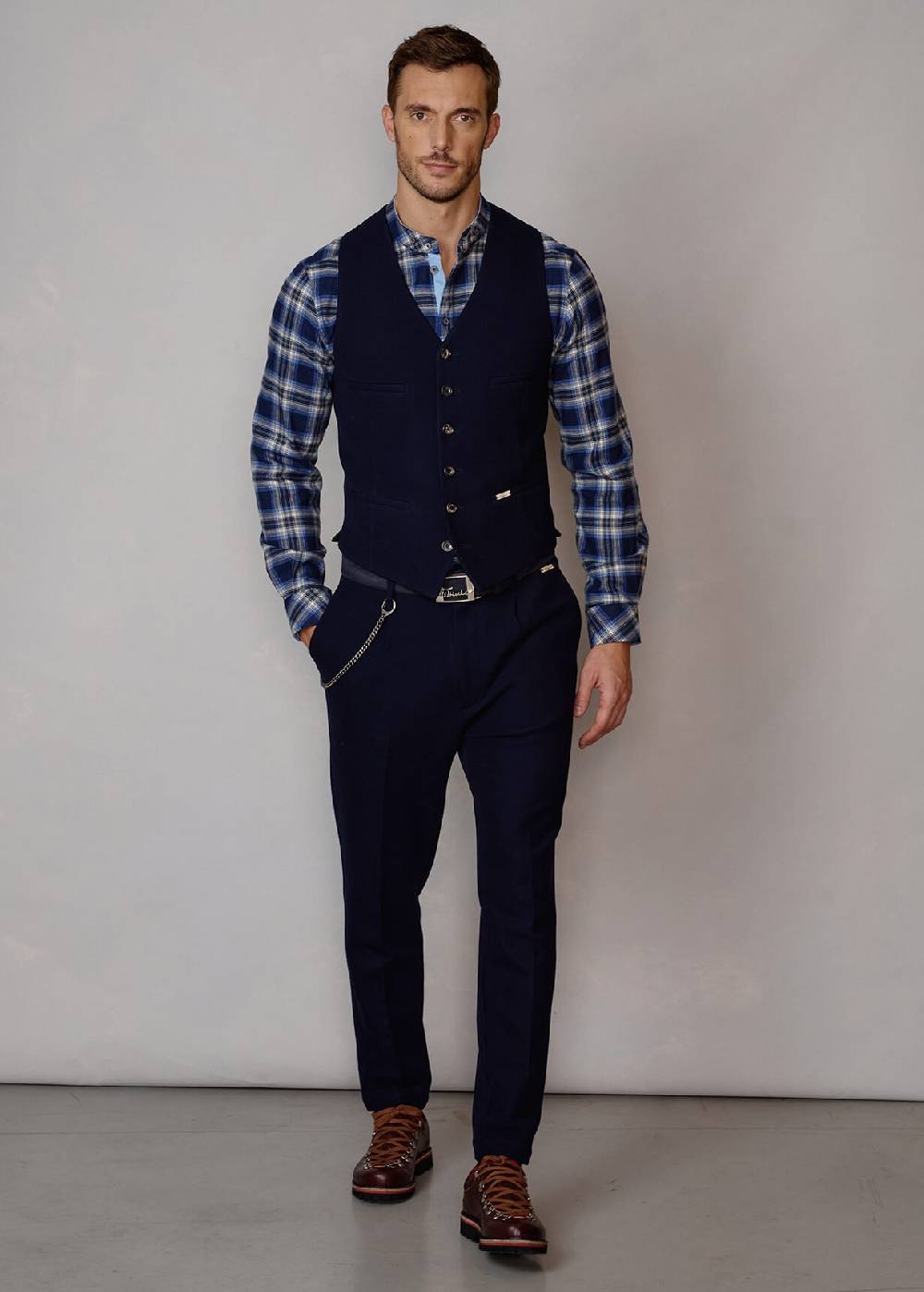 Luis Trenker Scarpa stringata in pelle modello Luleon