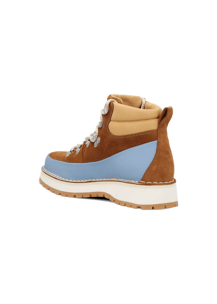 Luis Trenker Scarpa Stringata In Pelle Scamosciata Lulara