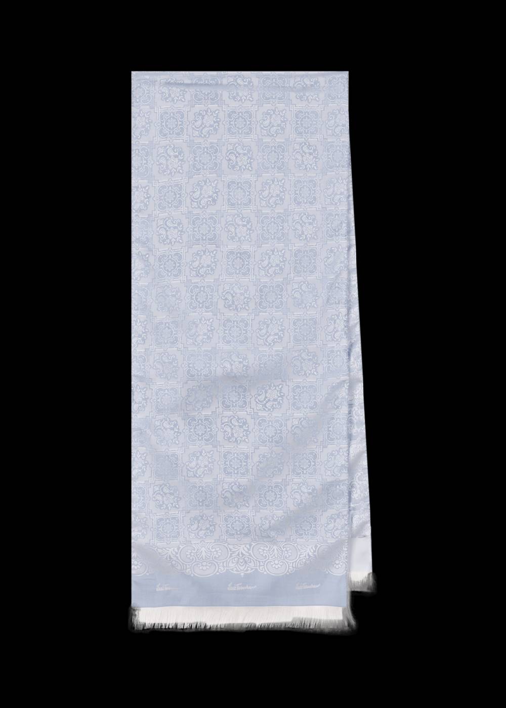 Luis Trenker Sciarpa in seta jacquard modello Lufranzi