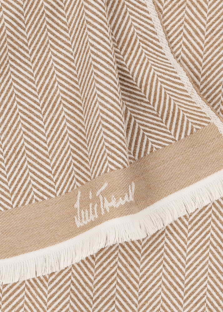 Luis Trenker Sciarpa In Tessuto Jacquard Modello Lufabi