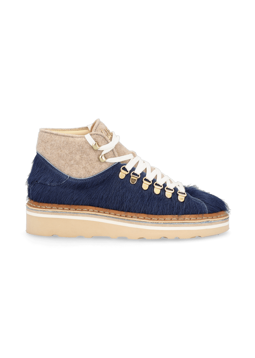 Luis Trenker Sneaker In Pelle Bovina Modello Lugioanna