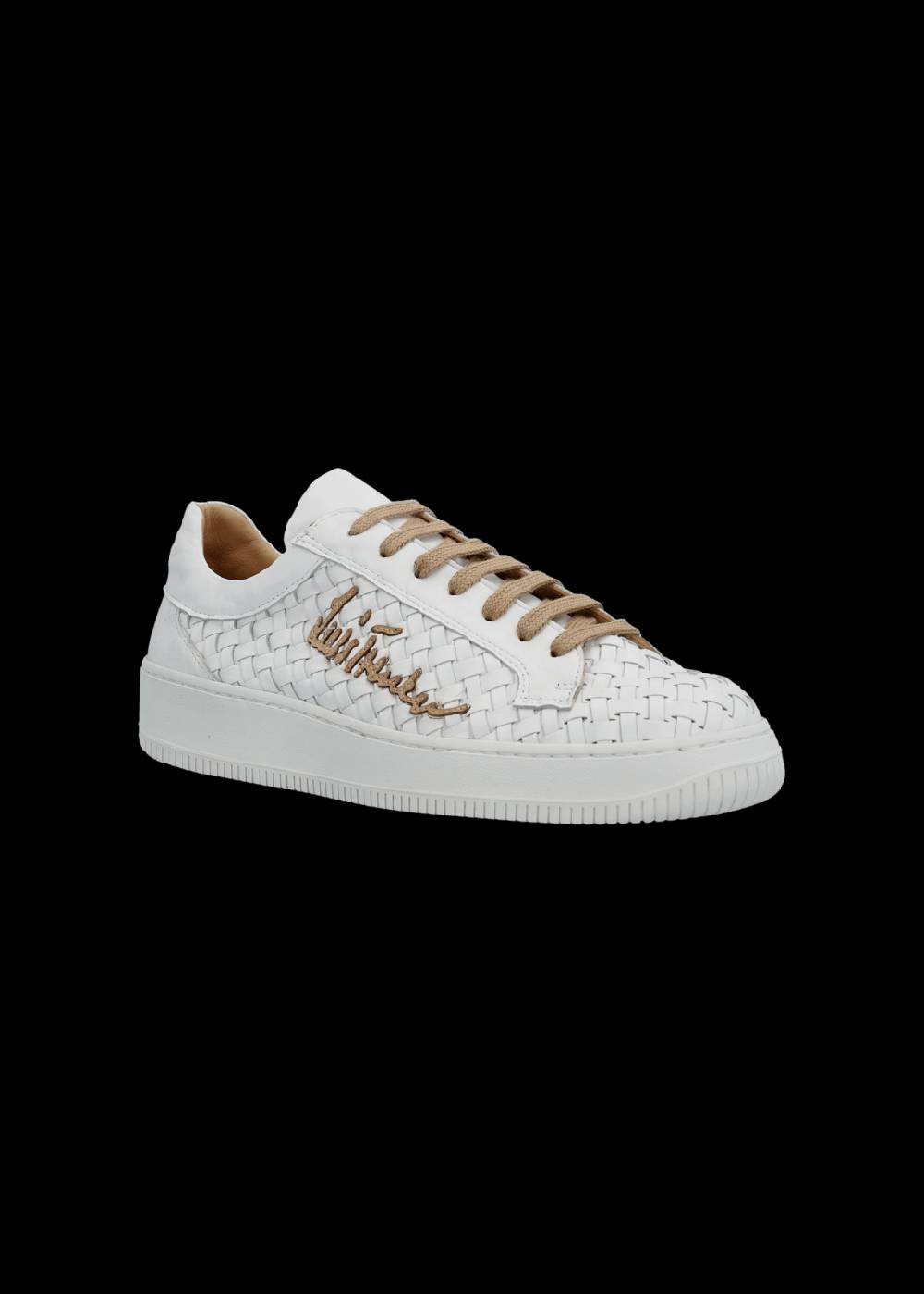 Luis Trenker Sneaker In Pelle Intrecciata Modello Lupintros