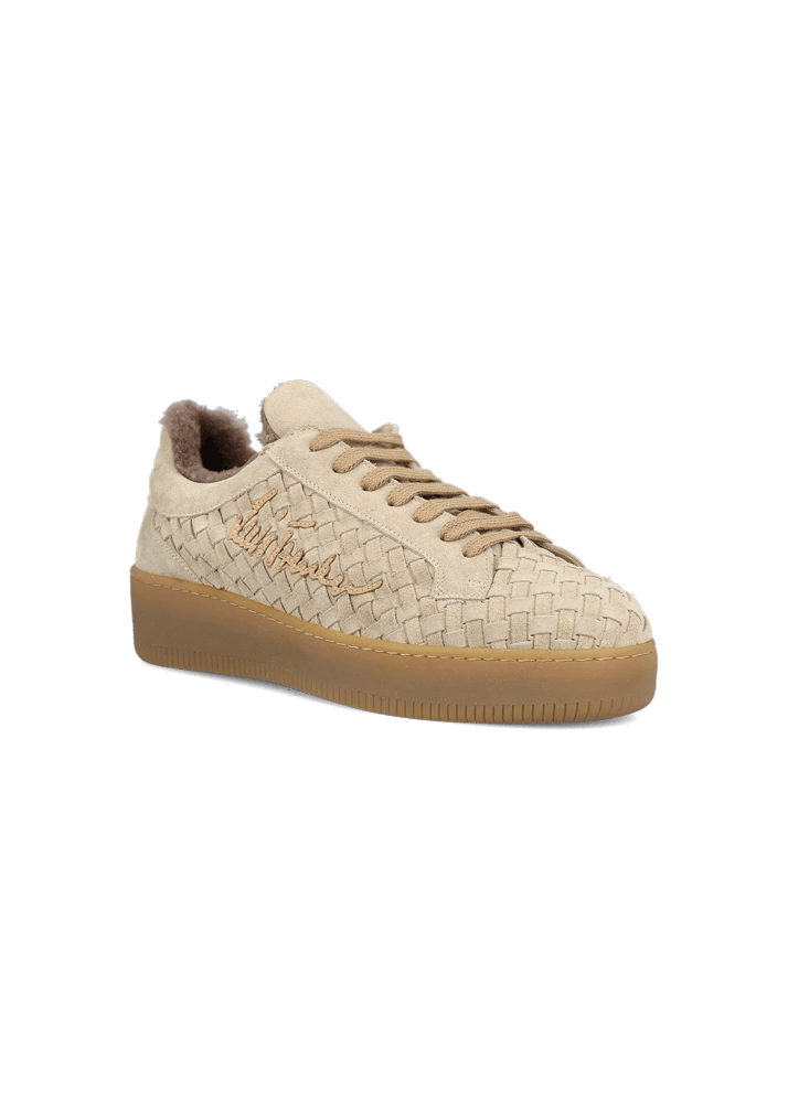Luis Trenker Sneaker In Pelle Scamosciata Intrecciata Lupintras
