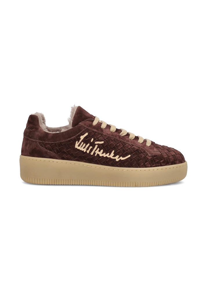 Luis Trenker Sneaker In Pelle Scamosciata Intrecciata Lupintras