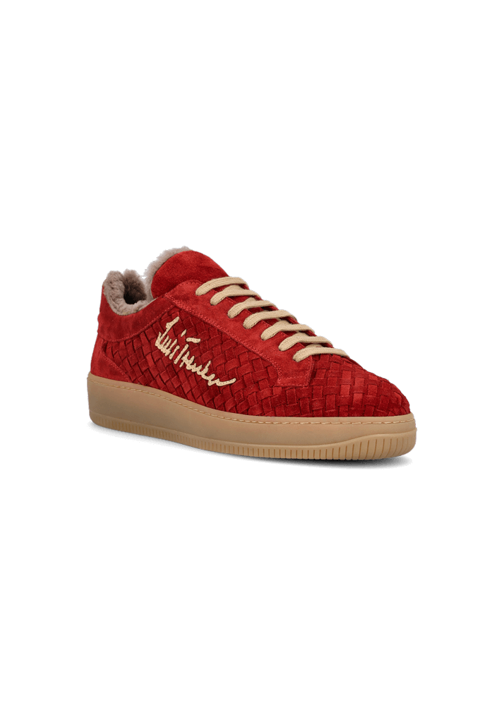 Luis Trenker Sneaker In Pelle Scamosciata Intrecciata Lupintros