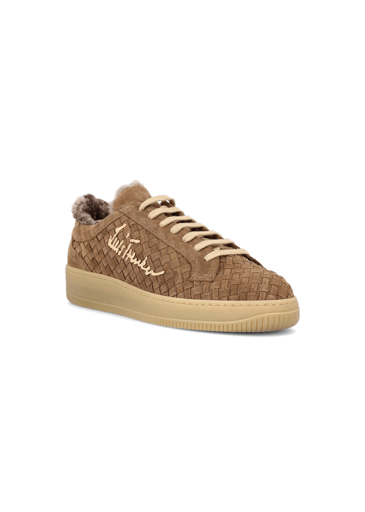 Luis Trenker Sneaker In Pelle Scamosciata Intrecciata Lupintros