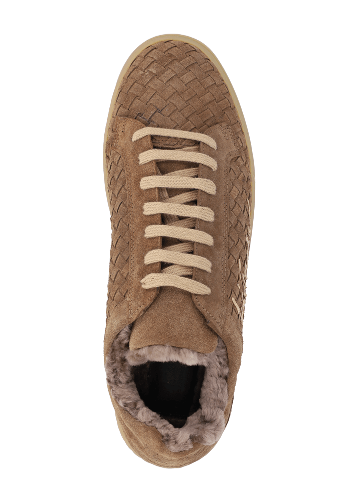 Luis Trenker Sneaker In Pelle Scamosciata Intrecciata Lupintros