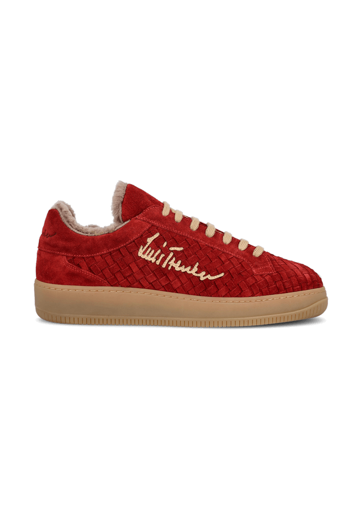 Luis Trenker Sneaker in pelle scamosciata intrecciata Lupintros