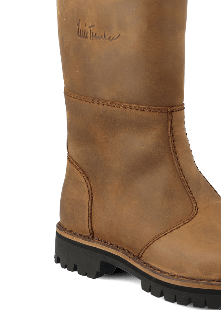 Luis Trenker Stivali In Pelle Di Media Altezza Lustiefele