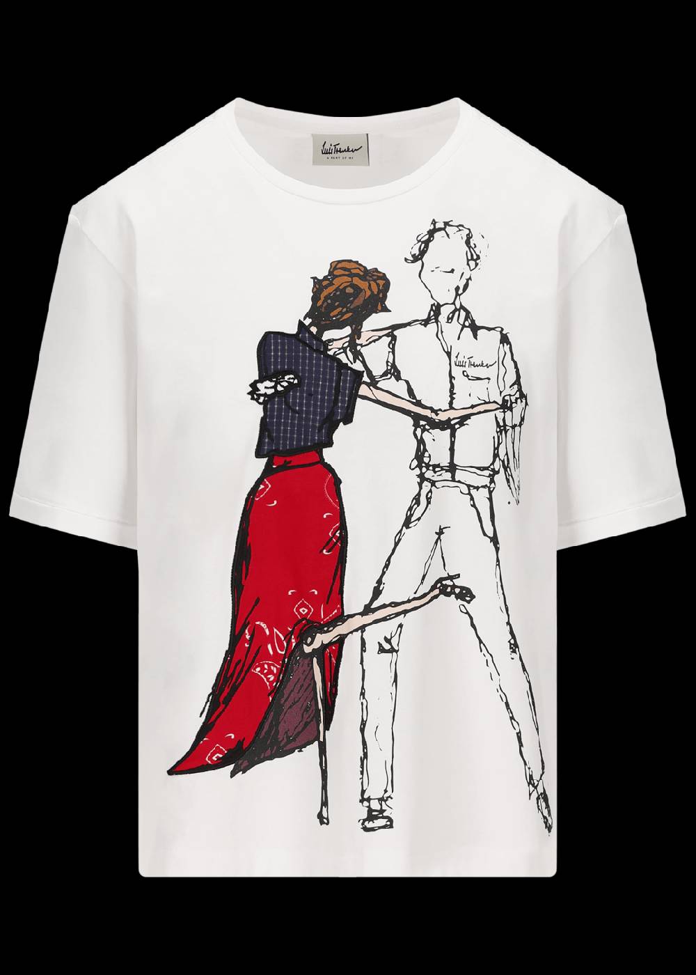 Luis Trenker T-shirt A Maniche Corte Con Motivo Tango Modello Lutara