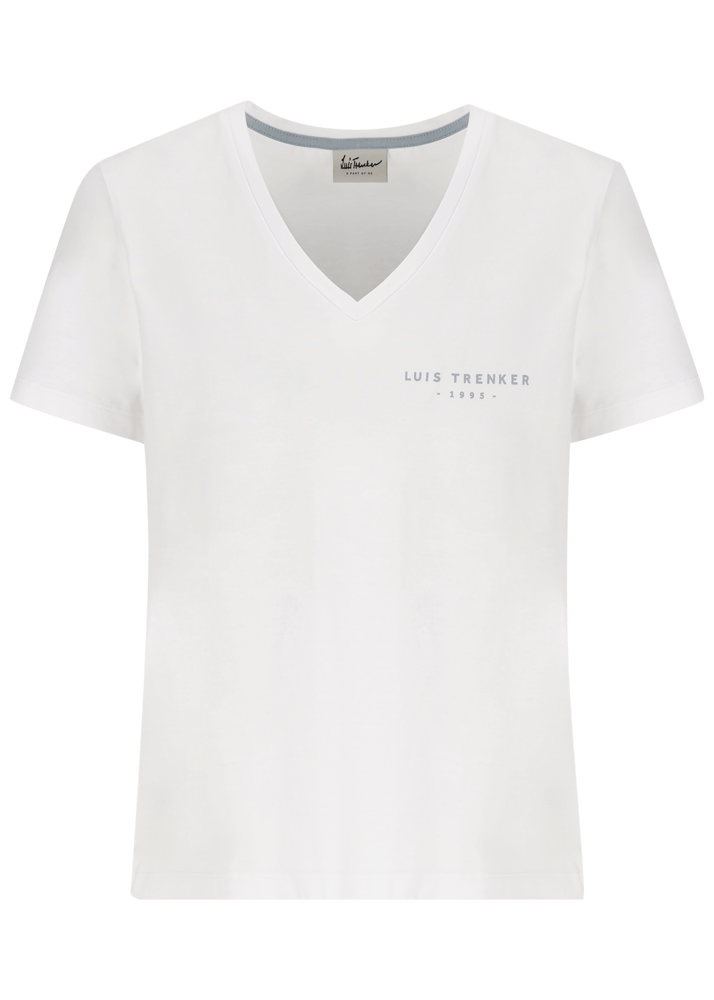 Luis Trenker T-shirt Basic In Cotone Modello Lucarla
