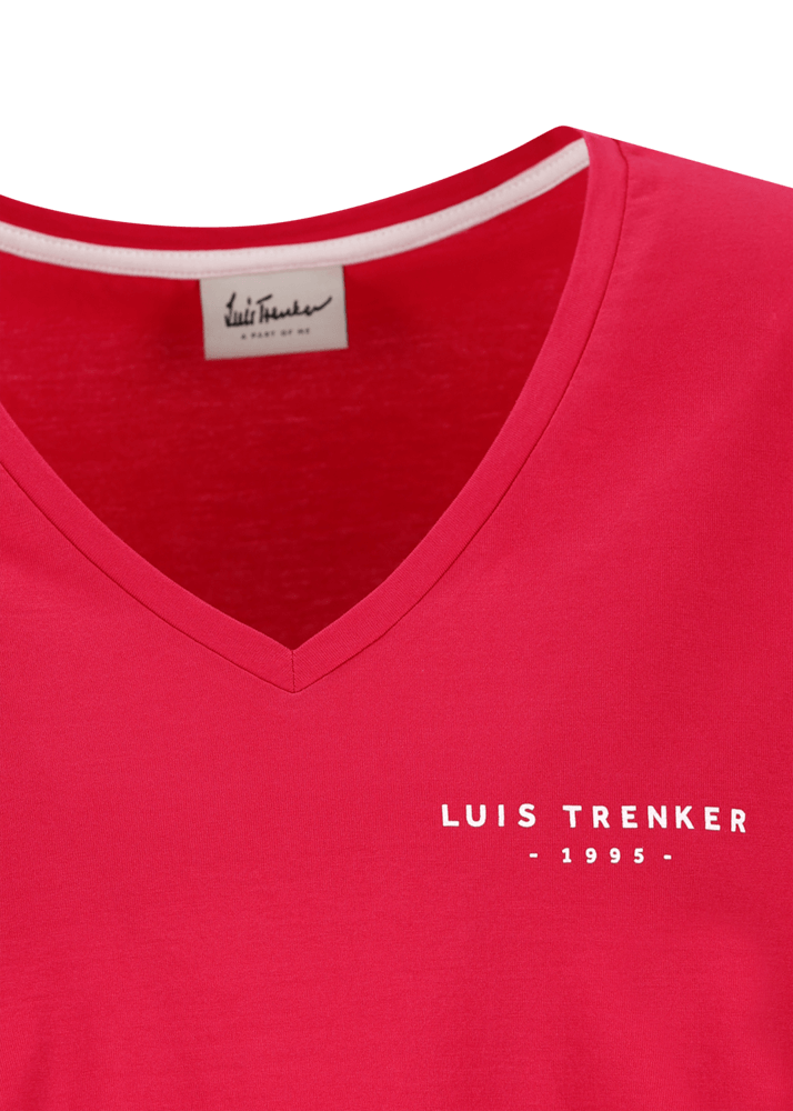 Luis Trenker T-shirt Basic In Cotone Modello Lucarla