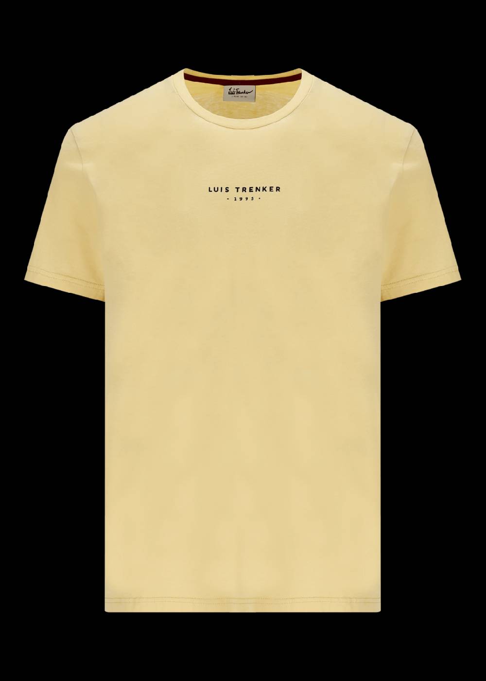 Luis Trenker T-shirt basic in cotone modello Lucarlo