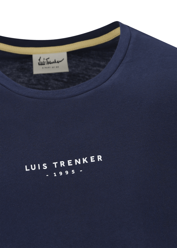 Luis Trenker T-shirt Basic In Cotone Modello Lucarlo