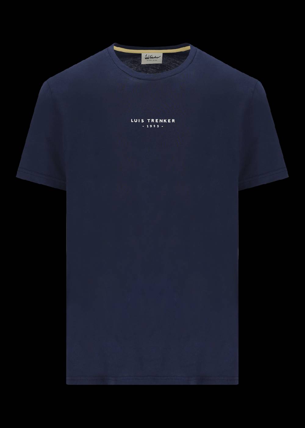 Luis Trenker T-shirt basic in cotone modello Lucarlo