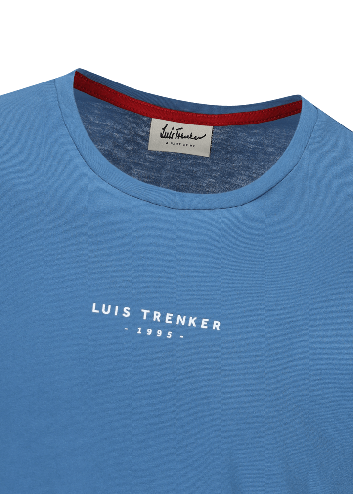 Luis Trenker T-shirt Basic In Cotone Modello Lucarlo