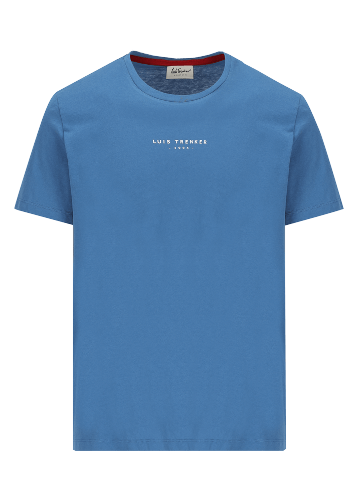 Luis Trenker T-shirt basic in cotone modello Lucarlo