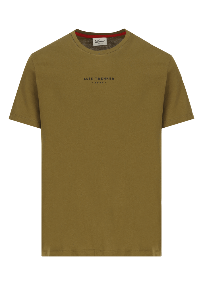 Luis Trenker T-shirt Basic In Cotone Modello Lucarlo