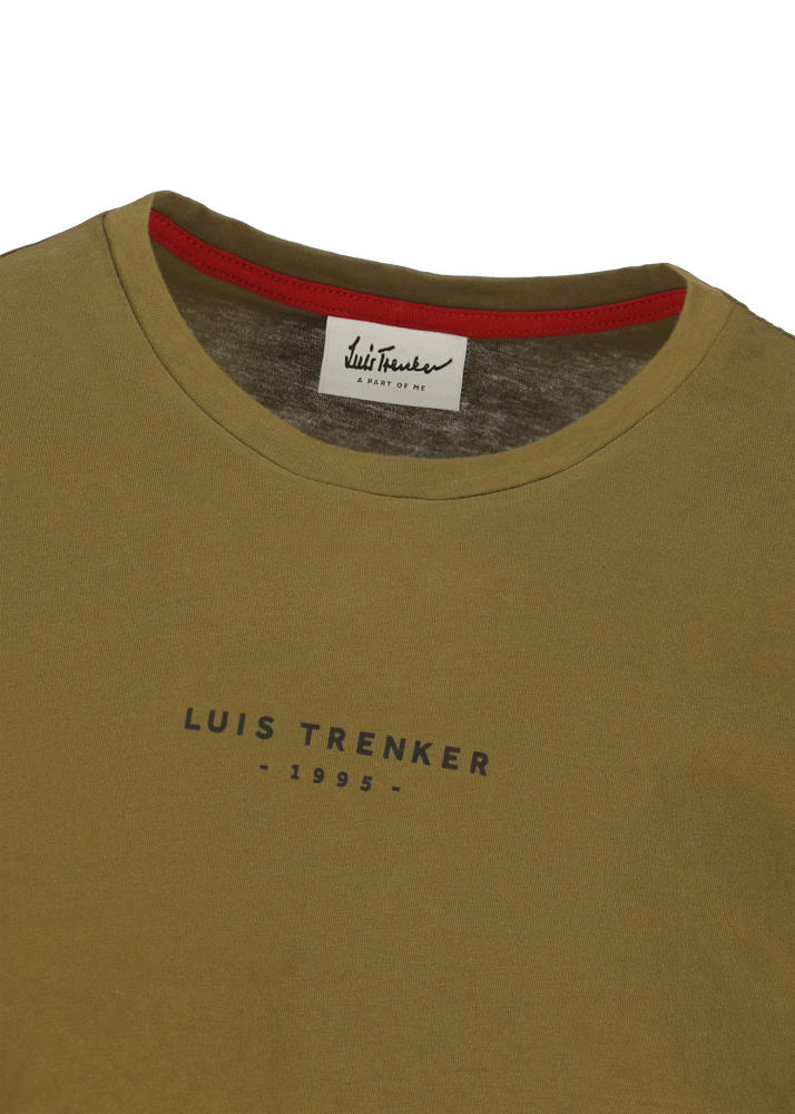 Luis Trenker T-shirt Basic In Cotone Modello Lucarlo