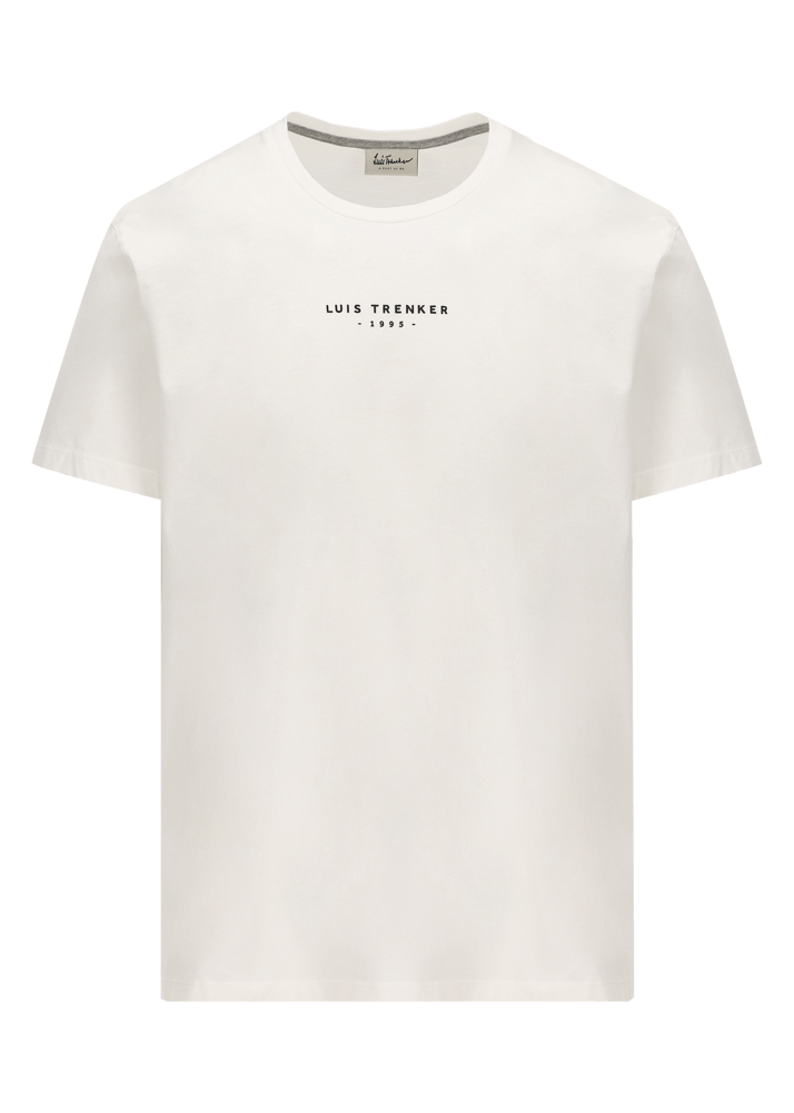 Luis Trenker T-shirt basic in cotone modello Lucarlo