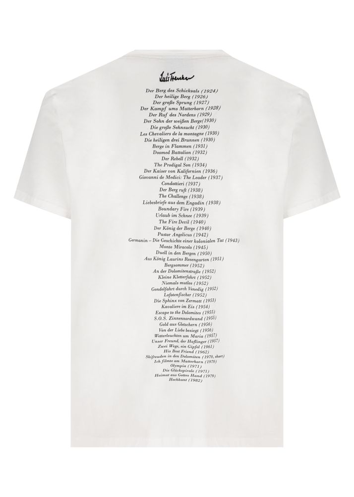 Luis Trenker T-shirt Con Grafica Originale Modello Luvida