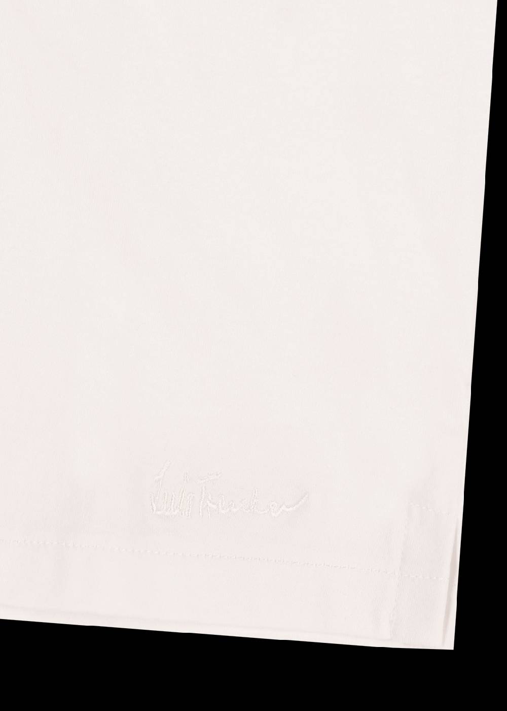 Luis Trenker T-shirt Con Inserto In Pizzo Sangallo Modello Lutamara