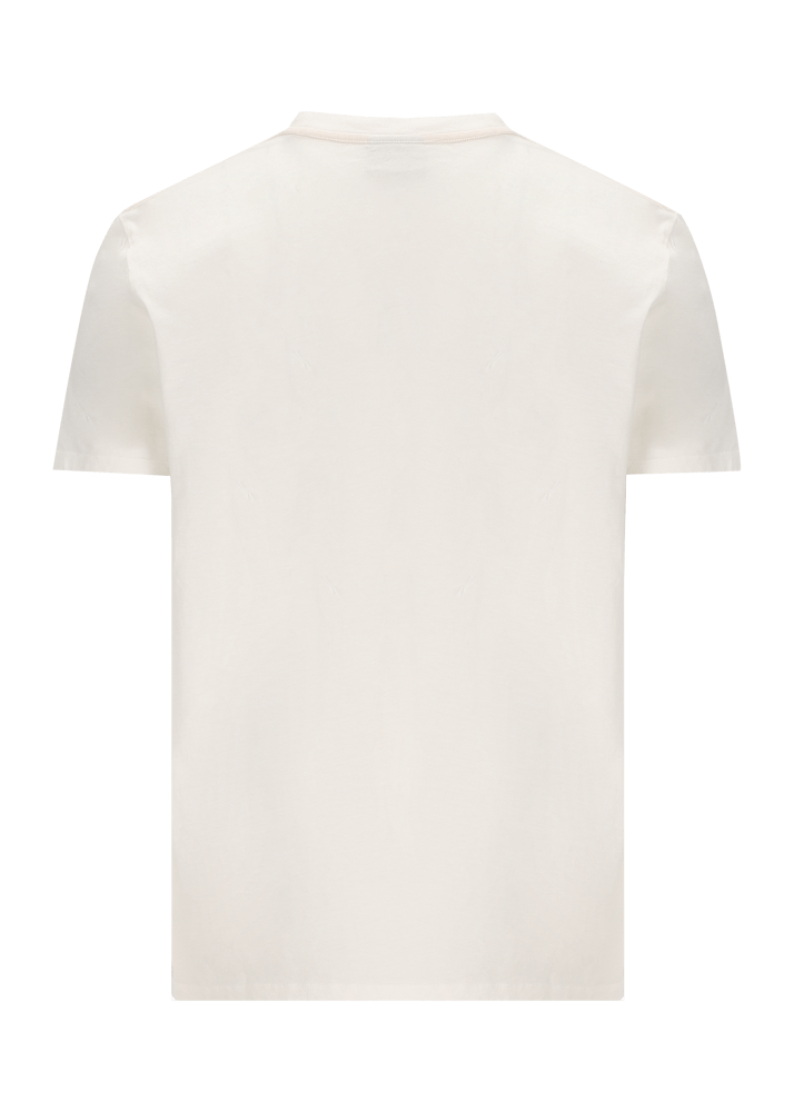 Luis Trenker T-shirt Con Logo Ricamato E Stampa "Kosmopolit"