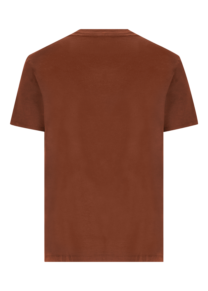 Luis Trenker T-shirt Con Logo Ricamato E Stampa "Kosmopolit"