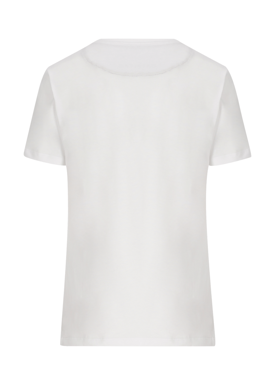 Luis Trenker T-shirt Con Motivo Heritage 2 Modello Luluise