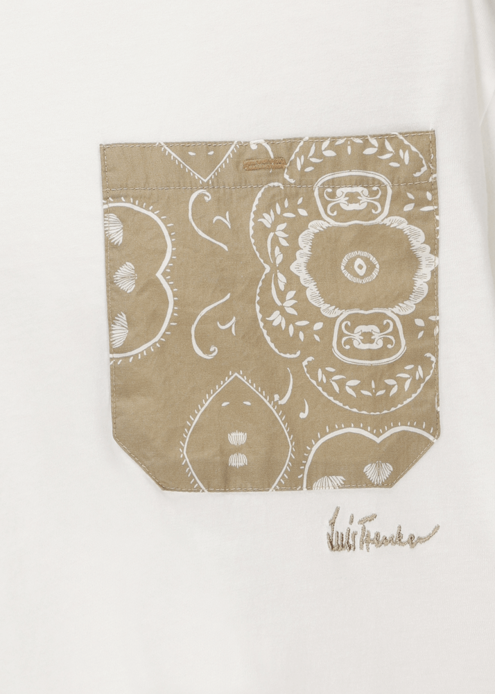 Luis Trenker T-shirt Con Taschino A Fantasia Modello Lutapp