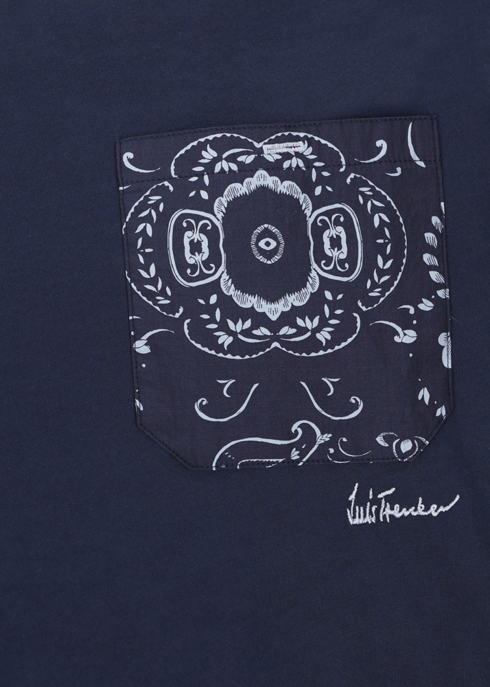 Luis Trenker T-shirt Con Taschino A Fantasia Modello Lutapp